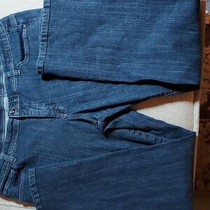 Style & Co Woman Tummy Control Jeans Womens 16w Petite 36x28 blue